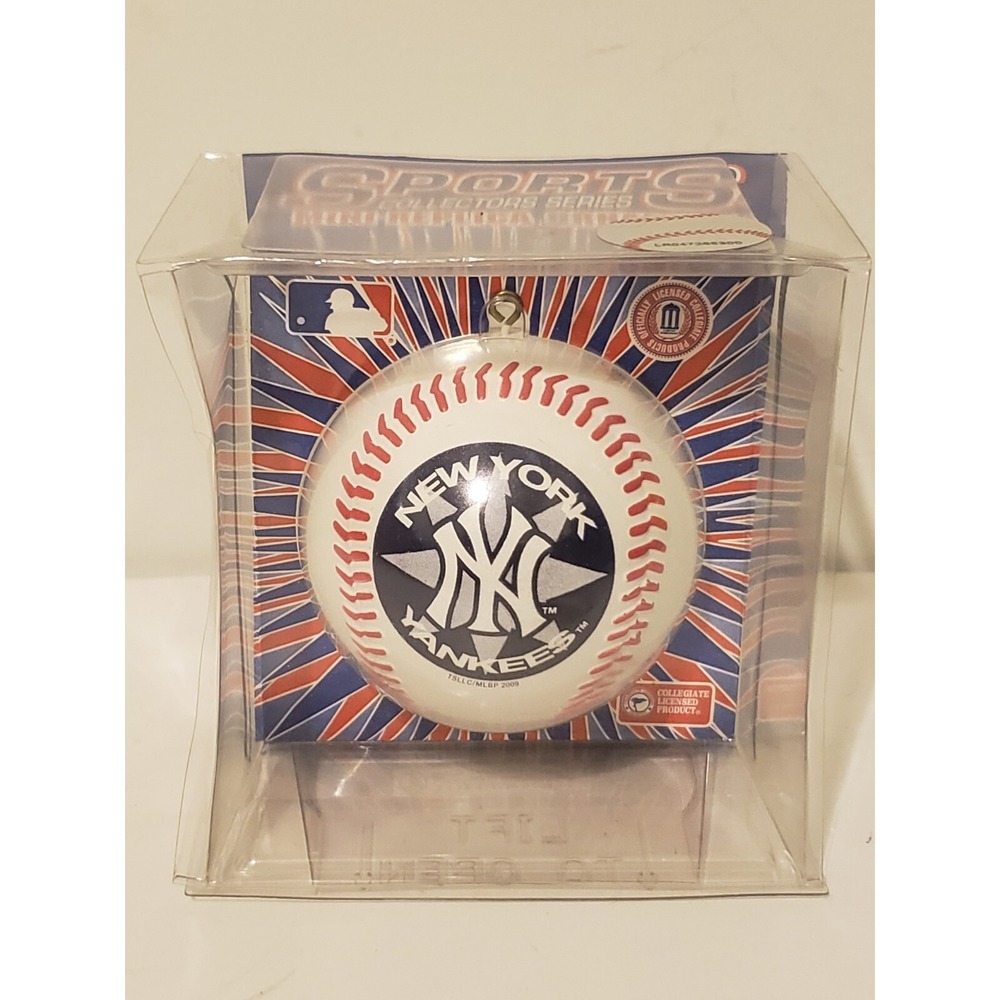 New York Yankees Baseball Christmas Ornament New
